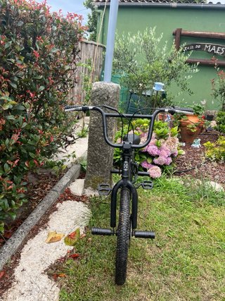 Bicicleta BMX Moma Freestyle Negra