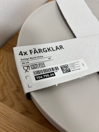 Vajilla Ikea 16 Piezas