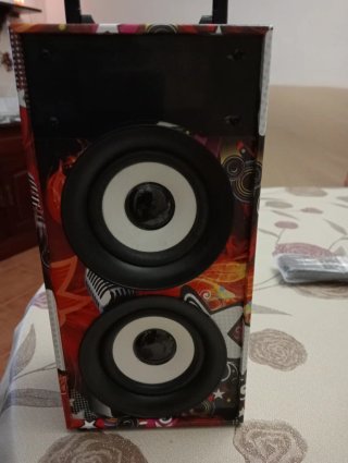 Altavoz Bluetooth  USB Roto, clavija suelta interi