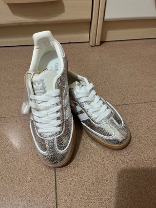 Adidas Samba Plata Metálico