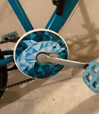 Bicicleta infantil 20 azul