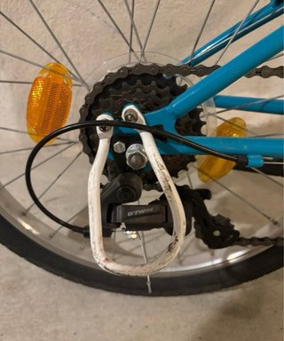 Bicicleta infantil 20 azul