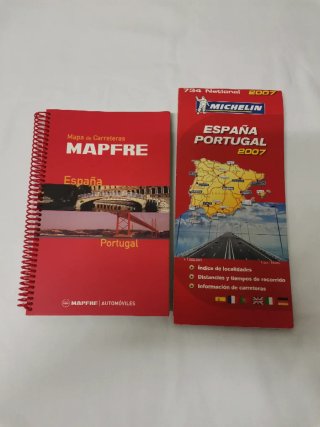 Mapas de carreteras ESPAÑA /PORTUGAL