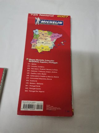 Mapas de carreteras ESPAÑA /PORTUGAL