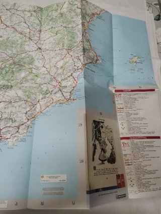Mapas de carreteras ESPAÑA /PORTUGAL