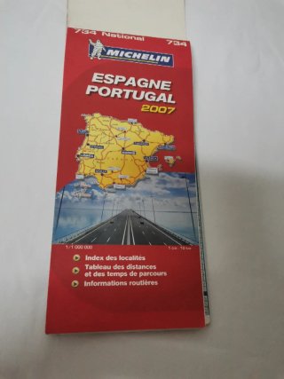 Mapas de carreteras ESPAÑA /PORTUGAL