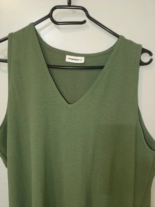 Vestido largo verde verano