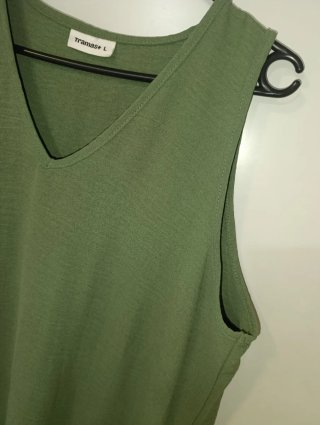 Vestido largo verde verano