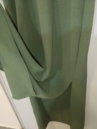 Vestido largo verde verano