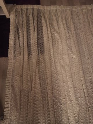 Cortinas beige