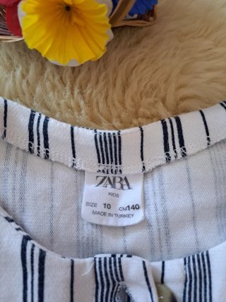 Vestido Zara niña rayas