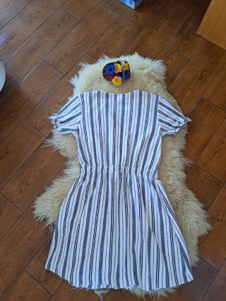 Vestido Zara niña rayas
