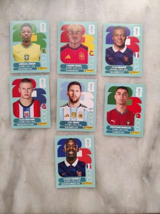 Cromos Cracks del Mundial 2026 Panini