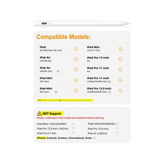 MYSTILUCK lápiz capacitivo carga rápida iPad
