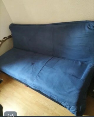 Sofá Cama Azul