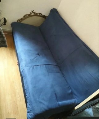 Sofá Cama Azul