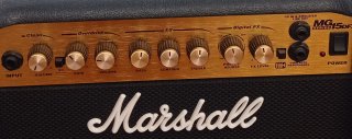 Amplificador efectos guitarra eléctrica Marshall