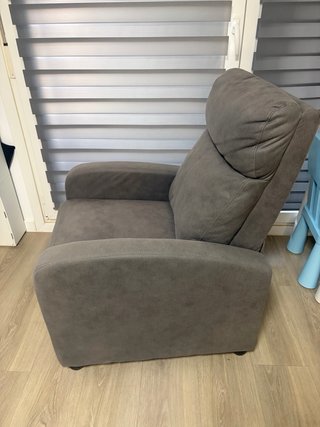 Sillón relax reclinable gris
