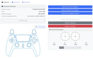 Mando PS5 Original- Joysticks JS13 Pro+ Anti-Drift