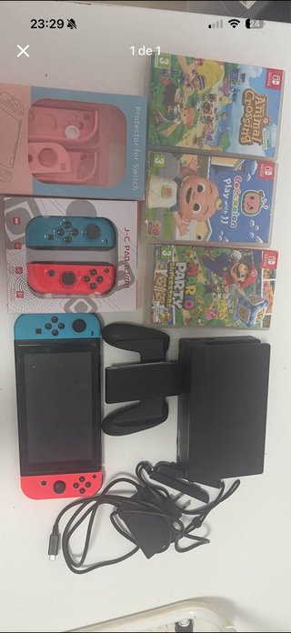 Nintendo Switch + Juegos y Mandos