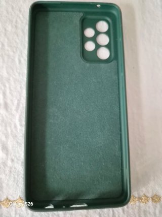 Samsung Galaxy A52 128G con custodia verde