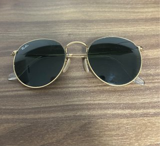Gafas Ray-Ban Round Doradas Negras