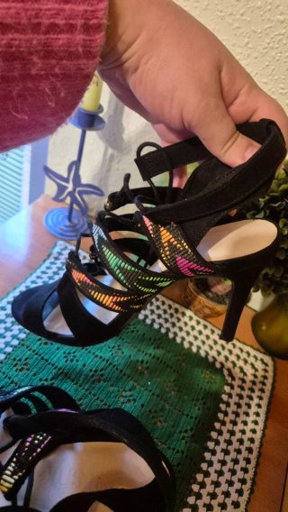 Sandalias Bershka Tiras Multicolor