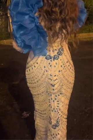 Vestido de fiesta boda gitana