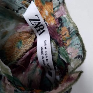 Blusa verde floral