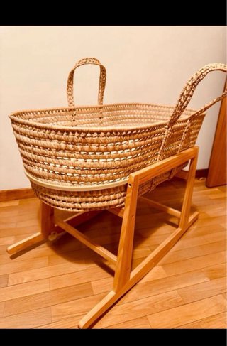 Capazo para bebé con balancín