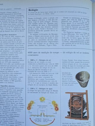 Livro "História dos Grandes Inventos"