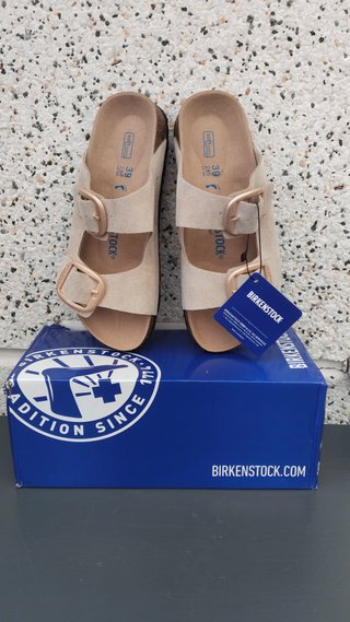 Sandalias Birkenstock Beige Talla 39