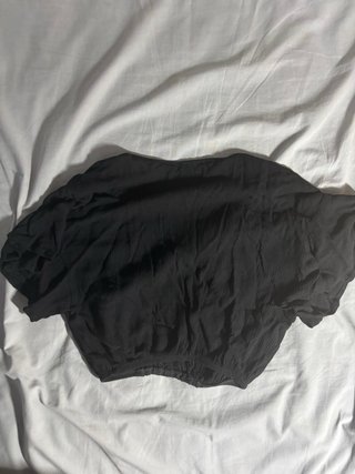 Blusa Pull&Bear negra talla XS
