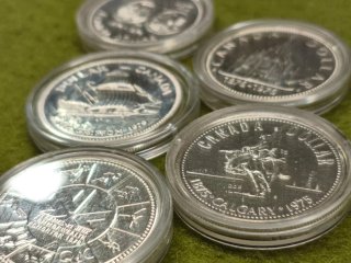 Monete commemorative in dollari d'argento del Canada