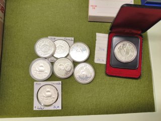 Monete commemorative in dollari d'argento del Canada