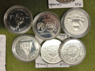 Monete commemorative in dollari d'argento del Canada