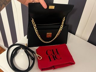 Bolso CH Doma Insignia Negro