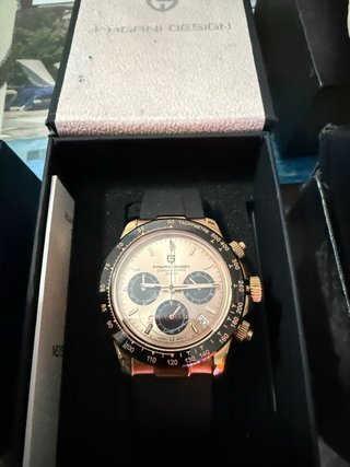Reloj Pagani Design Cronógrafo Dorado