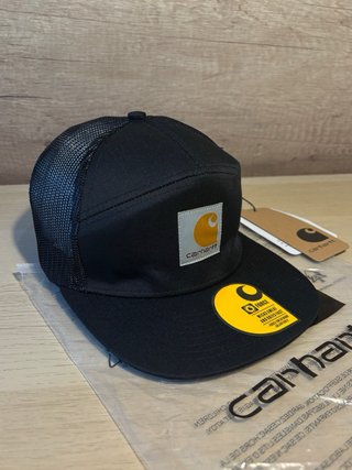 Gorra Carhartt Negra Trucker