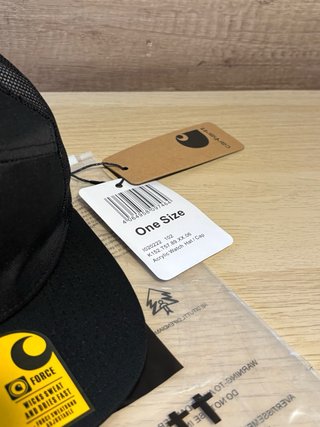 Gorra Carhartt Negra Trucker
