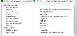 Disco Duro Lacie STHK1000800 1TB SSD USB 3.2