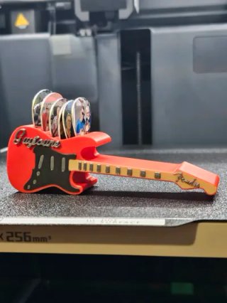 Soporte Púas Guitarra Fender Strat