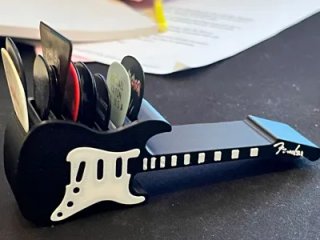 Soporte Púas Guitarra Fender Strat