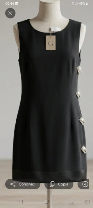 Abiti  donna nero taglia 42