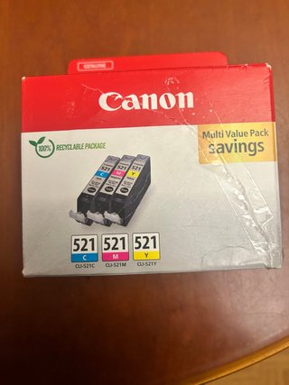 Canon Multipack 3 Cartuchos Tinta Original