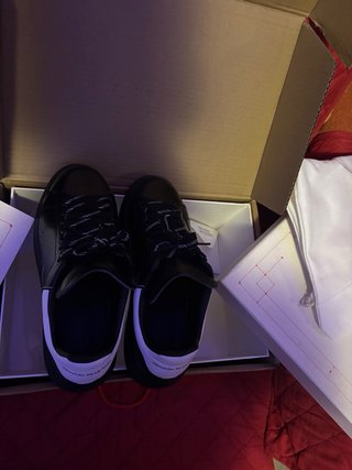 Alexander McQueen Sneakers nere e bianche