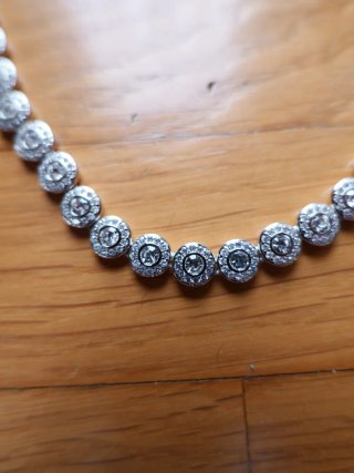 Collana Swarovski Angelic Cristalli Argento