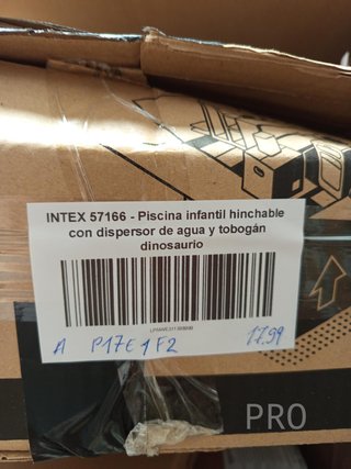 INTEX - Piscina infantil hinchable.