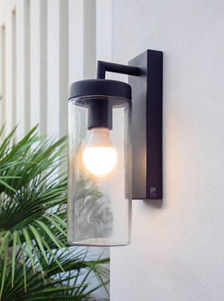 Lampara de pared exterior farol Eglo Bovolone