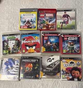 Pack 11 Videojuegos PS3 Variados